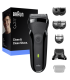 Braun 300BT Series 3, Black, + Trimmer