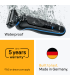 Braun 52-B1650s Series 5 SkinFlex, Black/Blue, + Trimmer & Body
