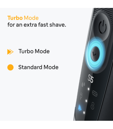 Braun 52-B1650s Series 5 SkinFlex, Black/Blue, + Trimmer & Body