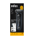 Braun 52-B1650s Series 5 SkinFlex, Black/Blue, + Trimmer & Body