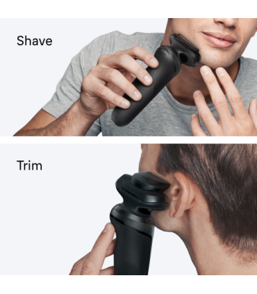 Braun 52-N1200s Series 5 SkinFlex, Black, + Trimmer