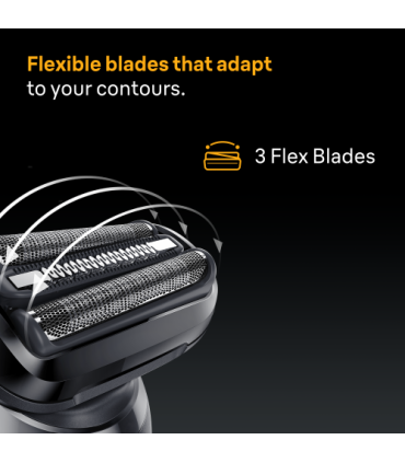 Braun 52-N1200s Series 5 SkinFlex, Black, + Trimmer