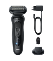Braun 52-N1200s Series 5 SkinFlex, Black, + Trimmer