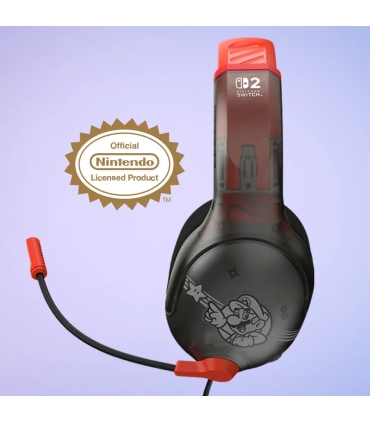 Turtle Beach Airlite Fit Nintendo Switch 2, Mario Star