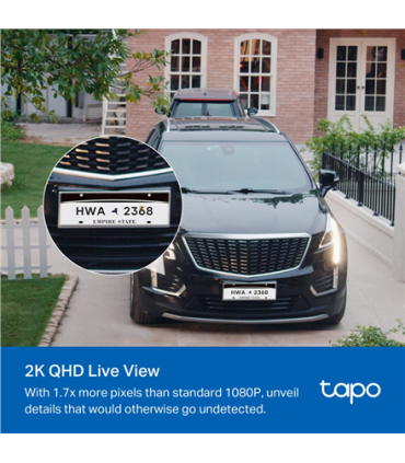 TP-LINK C425 KIT | Solar-Powered Security Camera Kit | Bullet | 4 MP | F/2.1 | H.264 | microSD, Max. 512GB