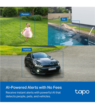 TP-LINK C425 KIT | Solar-Powered Security Camera Kit | Bullet | 4 MP | F/2.1 | H.264 | microSD, Max. 512GB