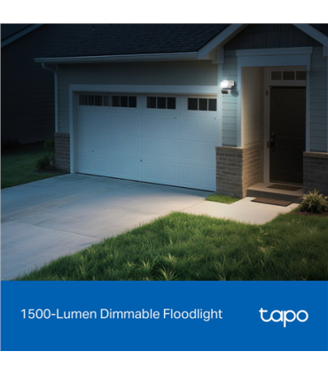 TP-LINK Tapo C710 | Pan/Tilt Security Floodlight Camera | 3 MP | F/2.0 | IP65 | H.264 | microSD up to 512 GB