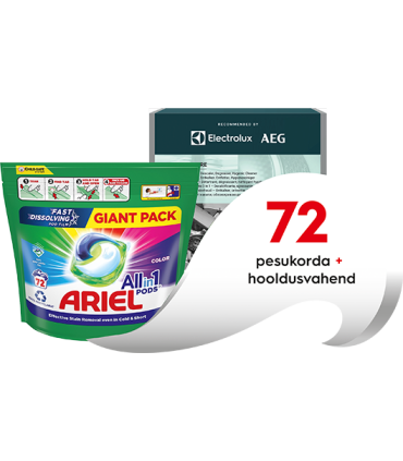 Kingitus! Ariel + Electrolux Clean&Clear kinkekomplekt