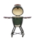 TunaBone Kamado classic 21" grill, size M, green