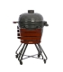 TunaBone Kamado classic 23" grill, size L, dark grey