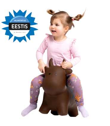 Gerardou0027s Toys Jumpy hüppeloom Lehm, pruun