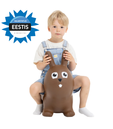 Gerardou0027s Toys Jumpy hüppeloom Jänes pakendis, pruun