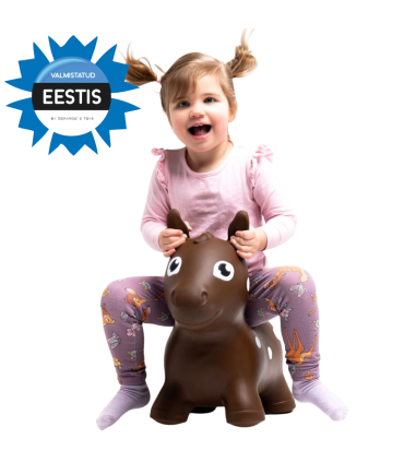 Gerardou0027s Toys Jumpy hüppeloom Hobune pakendis, pruun