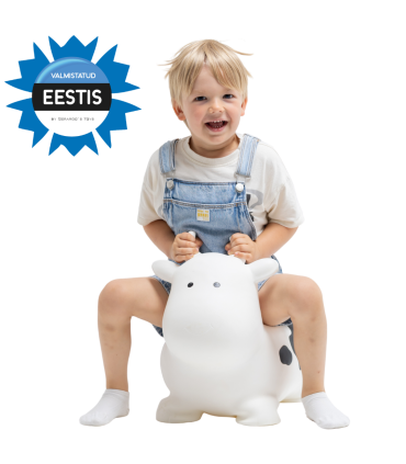 Gerardou0027s Toys Jumpy hüppeloom Lehm pakendis, valge