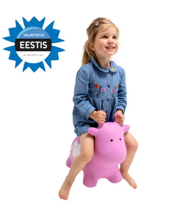 Gerardou0027s Toys Jumpy hüppeloom Lehm pakendis, roosa