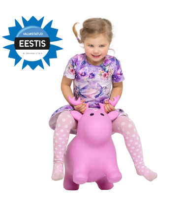 Gerardou0027s Toys Jumpy hüppeloom Põder pakendis, roosa