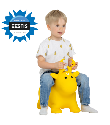 Gerardou0027s Toys Jumpy hüppeloom Põder pakendis, kollane