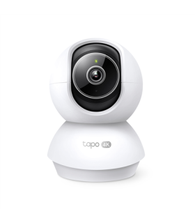 TP-LINK Tapo C250 | Pan/Tilt AI Home Security Wi-Fi Camera | PTZ | 8 MP | 4mm/F1.6 | H.265 | MicroSD Card up to 512 GB
