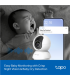 TP-LINK Tapo C250 | Pan/Tilt AI Home Security Wi-Fi Camera | PTZ | 8 MP | 4mm/F1.6 | H.265 | MicroSD Card up to 512 GB