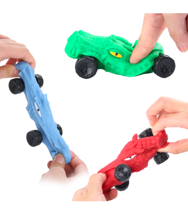 FLUFFY mudimismänguasi Dino auto