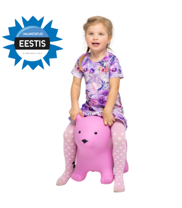 Gerardou0027s Toys Jumpy hüppeloom Karu pakendis, roosa