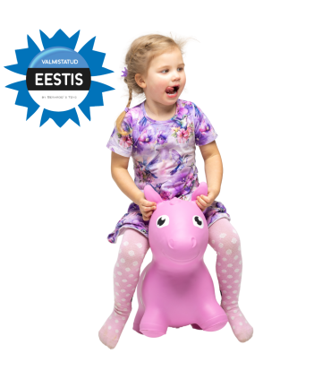 Gerardou0027s Toys Jumpy hüppeloom Hobune pakendis, roosa