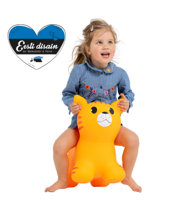 Gerardou0027s Toys Jumpy hüppeloom Kass, oranž