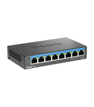 D-Link DMS-108/E | 8-Port 2.5G Multi-Gigabit Desktop Switch | Desktop | Unmanaged