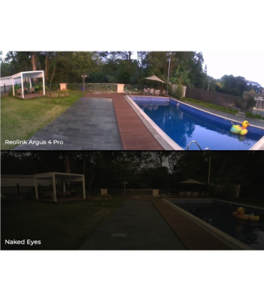 Reolink | 4 Pro 4K 180° Dual-Lens WiFi 6 Battery Camera | B740X Argus | Wire-free | 8 MP | 4mm | IP66 | H.264/H.265 | MicroSD, M