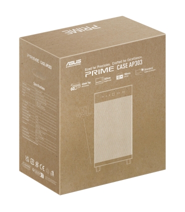 Asus Midi Tower PC PRIME AP303 MESH BLACK 90DC00V0-B30000