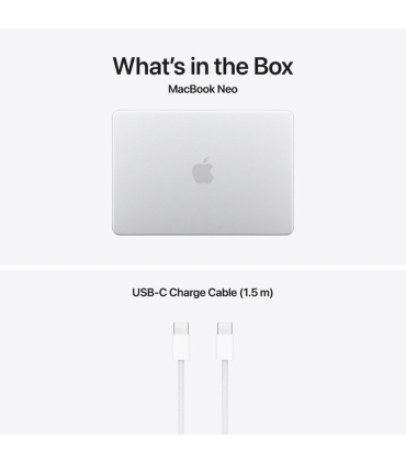 Apple MacBook Neo 13" (2026) 8GB 512GB SSD hõbedane SWE