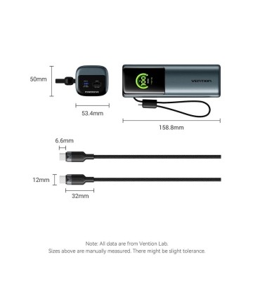 Vention 20000mAh 165W/FKFH0