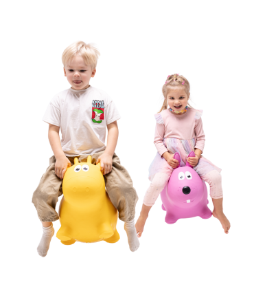 Gerardou0027s Toys hüppeloom Jumpy Jänes, roosa