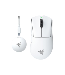 Razer DeathAdder V4 Pro Gaming mouse, White