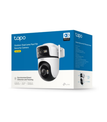 TP-LINK | Dual Lens Security Wi-Fi Camera | Tapo C545D | Dome | 3 MP | 6mm | IP66 | H.264 | MicroSD, up to 512 GB