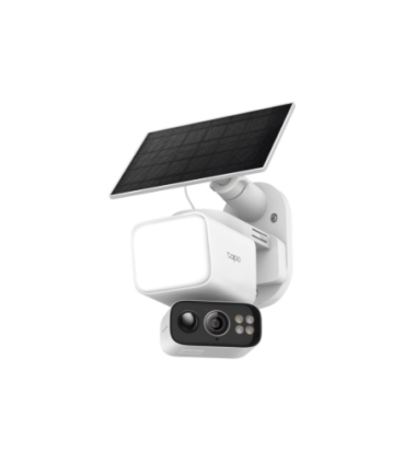 TP-LINK Tapo C615F KIT | Solar-Powered Floodlight Pan/Tilt Security Camera Kit | 3 MP | F/1.6 | H.264 | MicroSD Card Up to 512 G