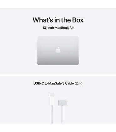 MacBook Air 13" Apple M5 10C CPU, 10C GPU/16GB/1TB SSD /Silver/SWE