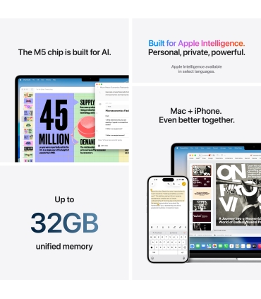 Apple MacBook Air 15,3" Apple M5, 24GB, 1TB SSD