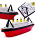 Adriatic plastikust laev Titanic