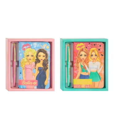 Besties märkmik + pastakas