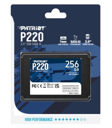 Patriot P220 256GB SSD P220S256G25