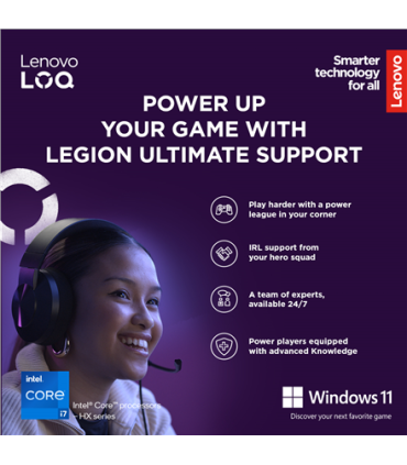 Lenovo LOQ 17IRX10 17,3" i7, 16GB, 1TB SSD