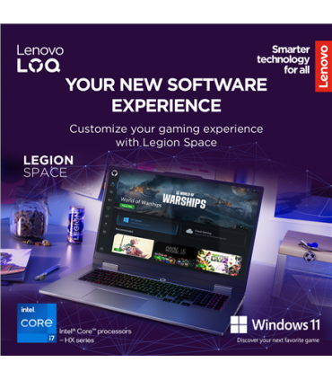 Lenovo LOQ 17IRX10 17,3" i7, 16GB, 1TB SSD