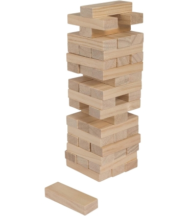 Lauamäng Tasakaalutorn puidust, 54 tk