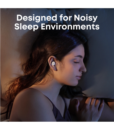 Anker Smart ANC Sleep Earbuds with AI Brainwave Audio Sleep A30