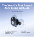 Anker Smart ANC Sleep Earbuds with AI Brainwave Audio Sleep A30