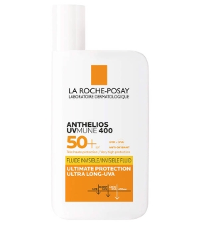 La Roche-Posay Anthelios UVMune 400 Invisible Fluid Suncream SPF50+ (50mL)