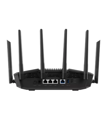 Asus BE9400 Tri-band WiFi 7 AiMesh Extendable Router | RT-BE90U | 802.11be | Ethernet LAN (RJ-45) ports 3 | Mesh Support Yes | M