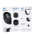 TP-LINK | Pan/Tilt Security Wi-Fi Camera | Tapo C510W | Dome | 3 MP | 3.9mm | IP65 | H.264 | MicroSD, up to 512 GB