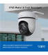 TP-LINK | Pan/Tilt Security Wi-Fi Camera | Tapo C510W | Dome | 3 MP | 3.9mm | IP65 | H.264 | MicroSD, up to 512 GB